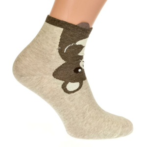Béžové ponožky DELY