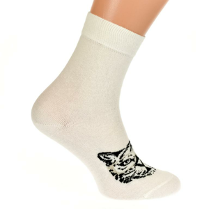 Biele ponožky TINIM