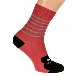 Červené ponožky TINIM