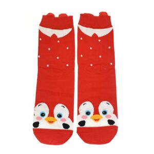 Dámske červené ponožky GIFT