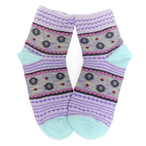 Dámske fialové ponožky MELINDA