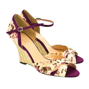 Dámske fialové sandále LILAS