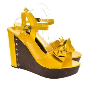 Dámske žlté sandále UNISTER
