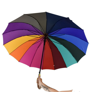 Dámsky farebný dáždnik RAINBOW