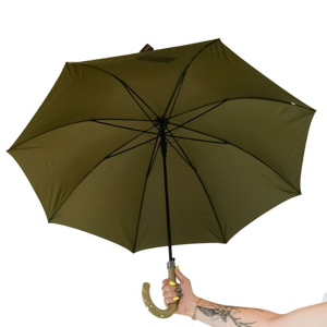 Dámsky zelený palicový dáždnik SUZI