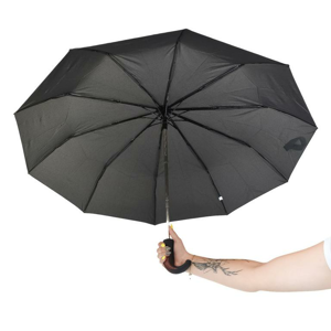 Dámsky/Pánsky čierny dáždnik PALMO