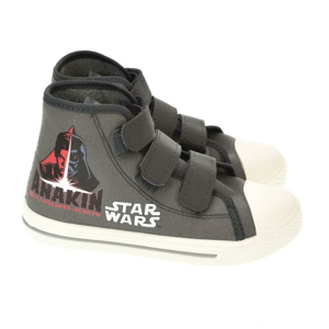 Detské sivé topánky STARWARS