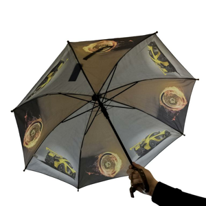 Pánsky hnedý dáždnik CARS