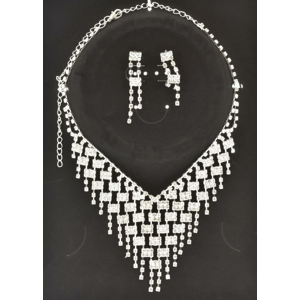 Strieborný set bižutérie 15