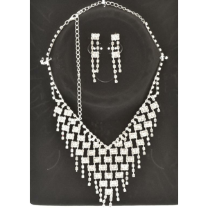 Strieborný set bižutérie 9
