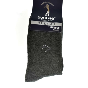 Termo tmavo-sivé ponožky HUW