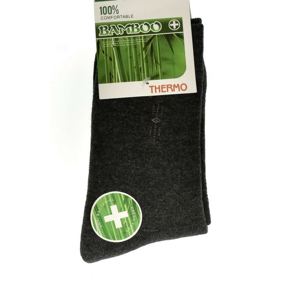 Termo tmavo-sivé ponožky ROAN