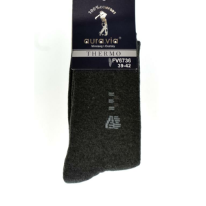 Termo tmavo-sivé ponožky RUDI