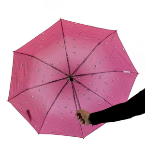 Unisex ružový dáždnik RAIN